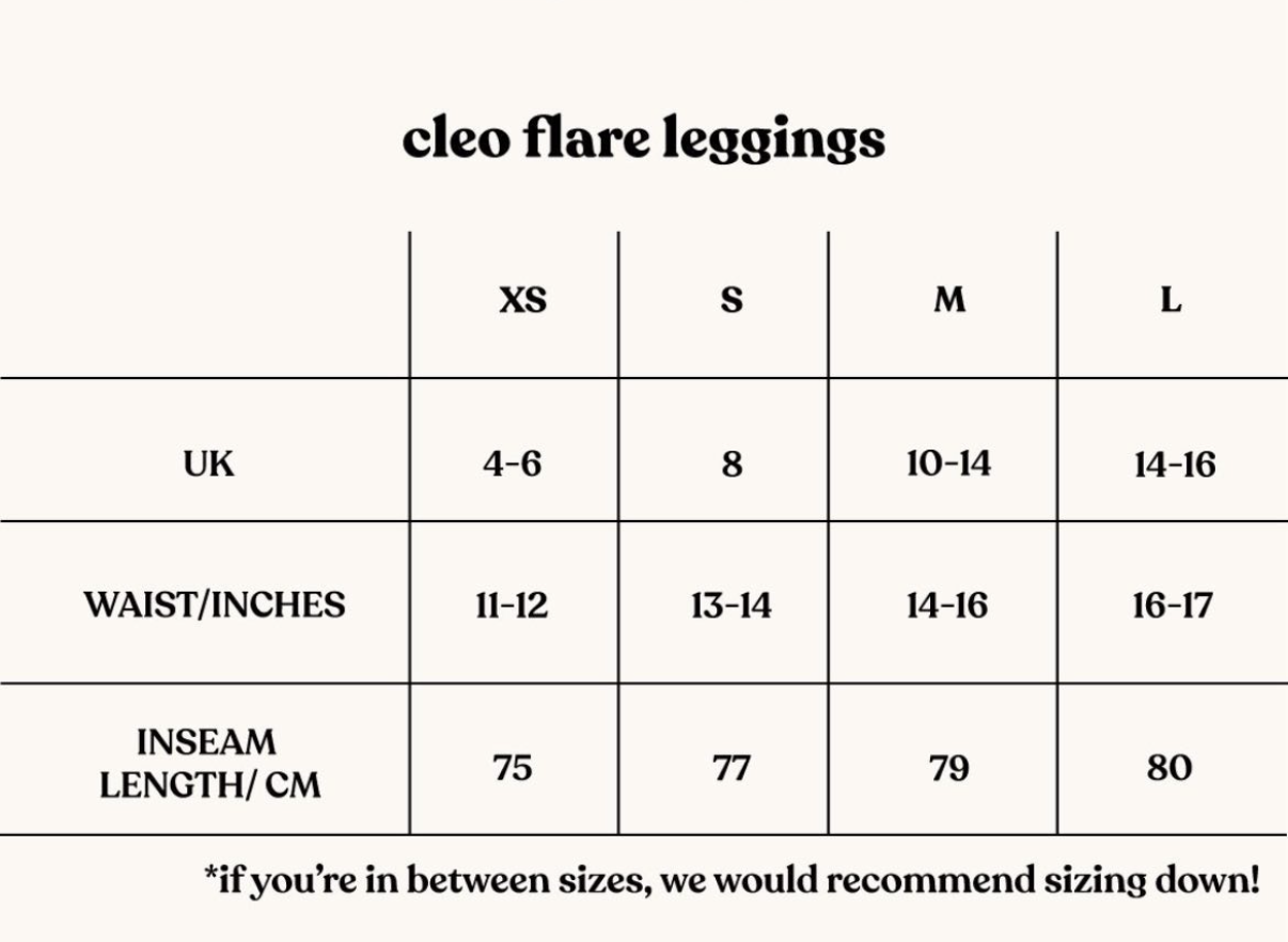 Cleo Flare Leggings V3
