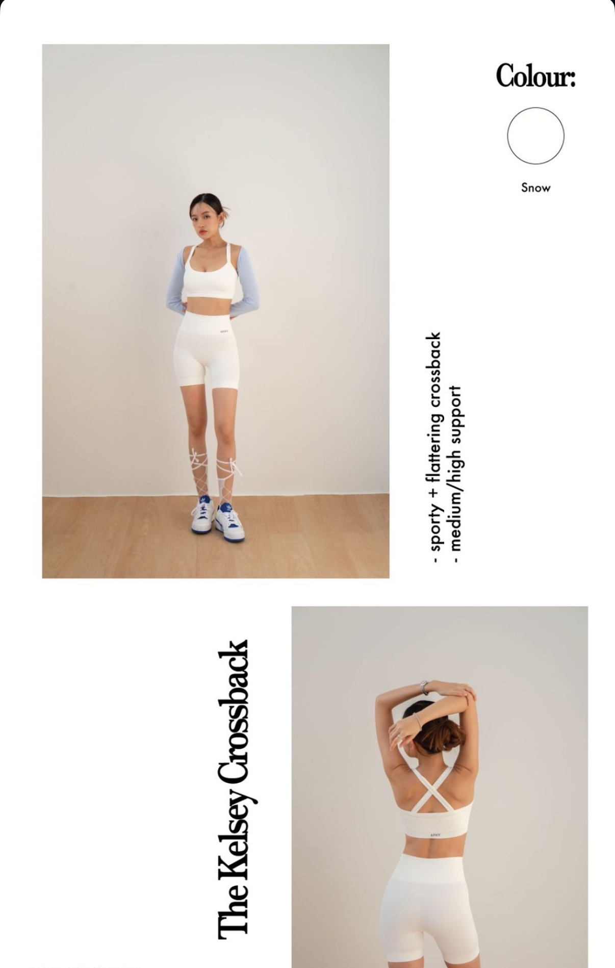 Kelsey Crossback Bra