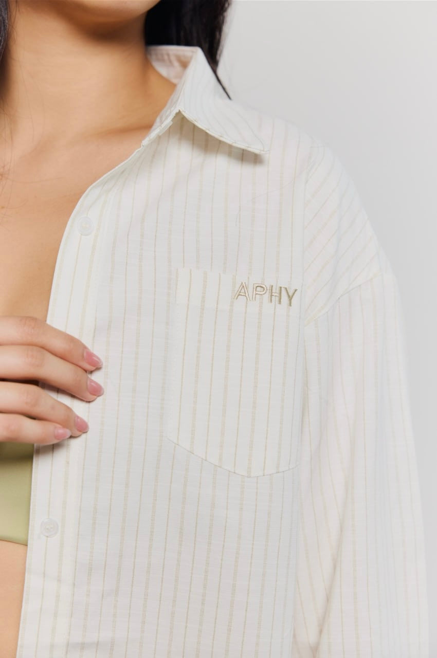 Grandpa Shirt - In Vintage Cupboard Yellow